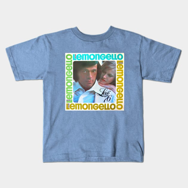 Peter Lemongello Love '76 Kids T-Shirt by Pop Fan Shop